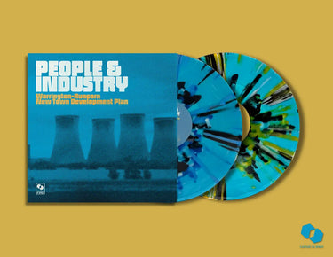 WARRINGTON RUNCORN NEW TOWN DEVELOPMENT PLAN - PEOPLE & INDUSTRY VINYL (LTD. SPECIAL ED. YELLOW SPLATTER LP + BONUS 12" GATEFOLD)