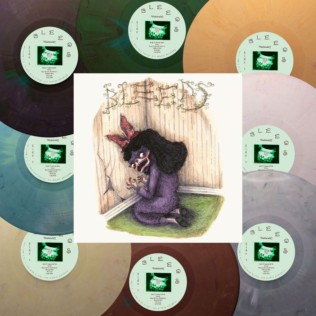 WEDNESDAY - BLEEDS VINYL (SUPER LTD. INDIES ED. VARIANTS W/ *SIGNED* ARTPRINT)