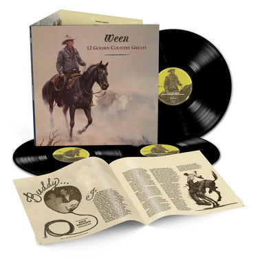 WEEN - 12 GOLDEN COUNTRY GREATS VINYL (LTD. DELUXE ED. 3LP TRIFOLD + BOOKLET)