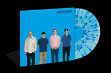 WEEZER - WEEZER (BLUE ALBUM) VINYL (LTD. 30TH ANN. INDIES ED. GHOSTLY BLUE & CLEAR SPLATTER)