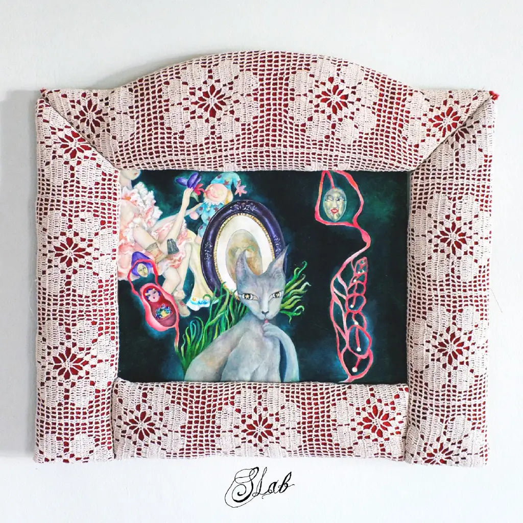 WOMBO - SLAB / KEESH MOUNTAIN VINYL (LTD. ED. CLOUDY CLEAR)