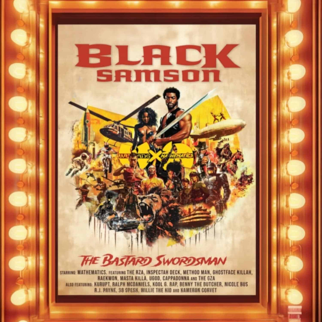 WU-TANG AND MATHEMATICS - BLACK SAMSON, THE BASTARD SWORDSMAN: WU-TANG, THE SAGA CONTINUES COLLECTION VINYL (180G GATEFOLD)