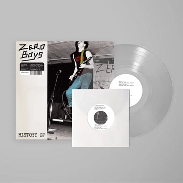 ZERO BOYS - HISTORY OF... VINYL (LTD. 40TH ANN. ED. CLEAR LP + BONUS 7")