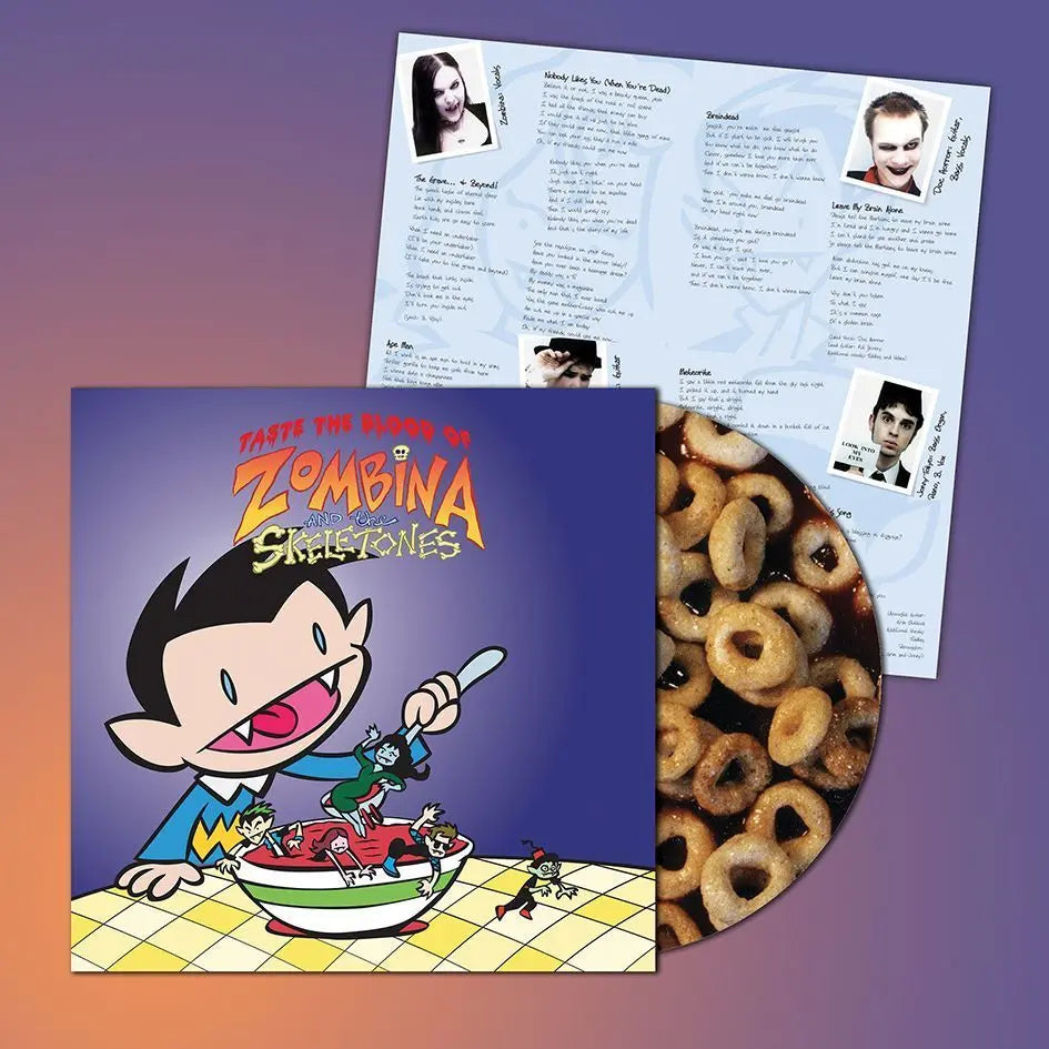 ZOMBINA AND THE SKELETONES - TASTE THE BLOOD OF ZOMBINA VINYL (SUPER LTD. 'RSD' ED. PICTURE DISC)