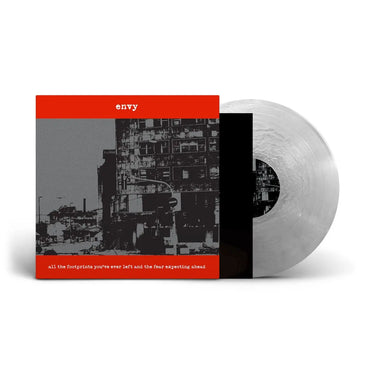 envy - ALL THE FOOTPRINTS YOU'VE EVER LEFT AND THE FEAR EXPECTING AHEAD VINYL RE-ISSUE (LTD. ED. PEARLESCENT METALLIC SILVER)