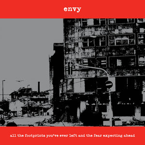envy - ALL THE FOOTPRINTS YOU'VE EVER LEFT AND THE FEAR EXPECTING AHEAD VINYL RE-ISSUE (LTD. ED. PEARLESCENT METALLIC SILVER)