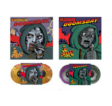 MF DOOM - OPERATION: DOOMSDAY VINYL (SUPER LTD. 25TH ANN. 'RSD BLACK FRIDAY' ED. GOLD NUGGET W/ RED SPLATTER 2LP /OR/ SILVER W/ PURPLE & GREEN 2LP)