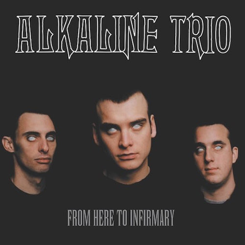 ALKALINE TRIO - FROM HERE TO INFIRMARY VINYL (SUPER LTD. ED. 'RECORD STORE DAY' TRANSPARENT RED WITH BLACK SPLATTER)