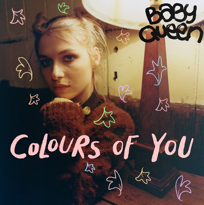BABY QUEEN - COLOURS OF YOU/LAZY (THE PIANO VERSION) VINYL (SUPER LTD. 'RECORD STORE DAY' ED. CLEAR + PINK 7