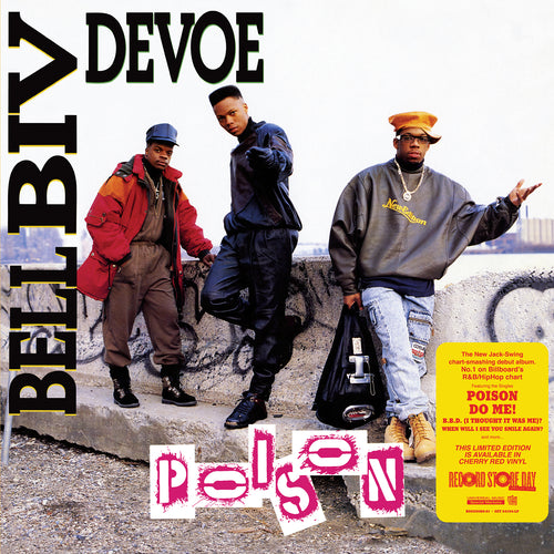 BELL BIV DEVOE - POISON VINYL (SUPER LTD. ED. 'RECORD STORE DAY' CHERRY RED)