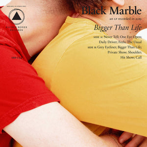 BLACK MARBLE - BIGGER THAN LIFE VINYL RE-ISSUE (LTD. ED. ROYAL BLUE)
