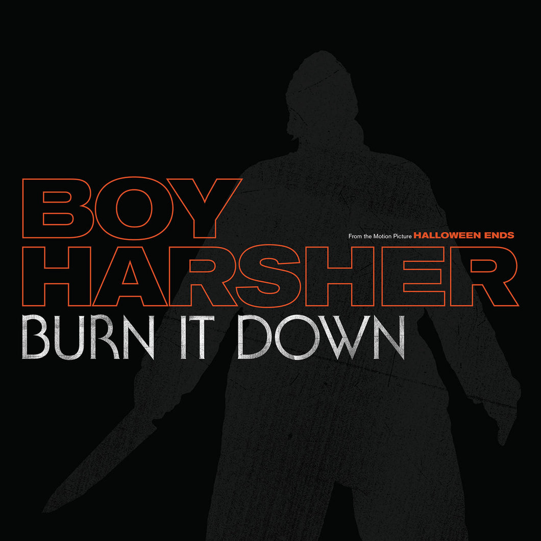 BOY HARSHER - BURN IT DOWN VINYL (LTD. ED. PUMPKIN ORANGE 12
