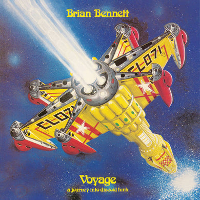 BRIAN BENNETT - VOYAGE (A JOURNEY INTO DISCOID FUNK) VINYL (SUPER LTD. ED. 'RECORD STORE DAY' BLUE W/ BLACK SWIRL GATEFOLD)