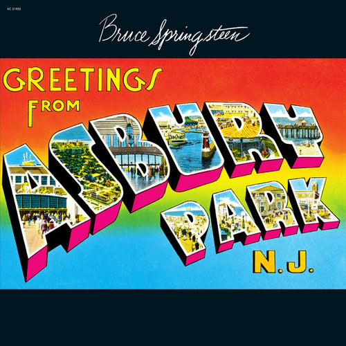 BRUCE SPRINGSTEEN - GREETINGS FROM ASBURY PARK, NJ VINYL RE-ISSUE (LP)
