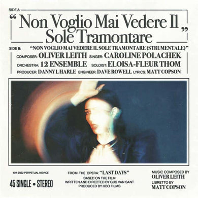 CAROLINE POLACHEK - NON VOGLIO MAI VEDERE VINYL (LTD. ED. 7
