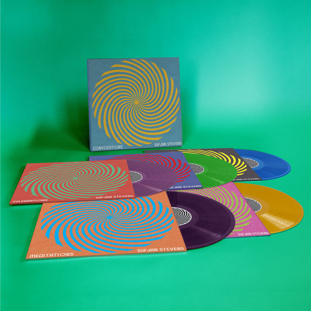 SUFJAN STEVENS - CONVOCATIONS VINYL (SUPER LTD. ED. MULTI-COLOURED 5LP SET)