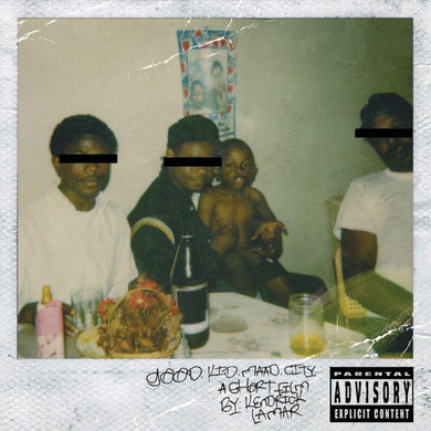 KENDRICK LAMAR - good kid, m.A.A.d city VINYL (LTD. 10TH ANNIVERSARY ED. TRANSLUCENT BLACK ICE 2LP GATEFOLD W/ ALTERNATE ARTWORK)