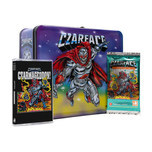 CZARFACE - CZARMAGEDDON! LUNCHBOX (SUPER LTD. ED. COLLECTOR'S LUNCHBOX FT. CASSETTE & TRADING CARDS)