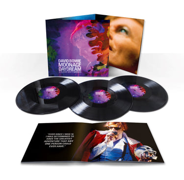 DAVID BOWIE  - MOONAGE DAYDREAM VINYL (LTD. ED. 3LP TRIFOLD)