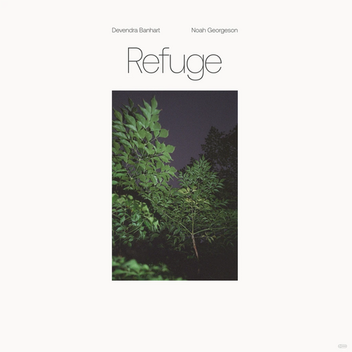 DEVENDRA BANHART & NOAH GEORGESON - REFUGE VINYL (LTD. ED. BLUE SEAGLASS WAVE TRANSLUCENT 2LP)