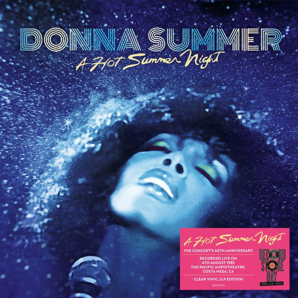 DONNA SUMMER - A HOT SUMMER NIGHT VINYL (SUPER LTD. 'RECORD STORE DAY' ED. CLEAR 2LP)