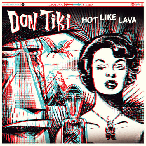 DON TIKI - HOT LIKE LAVA VINYL (LTD. ED. BLACK & RED 'LAVA')