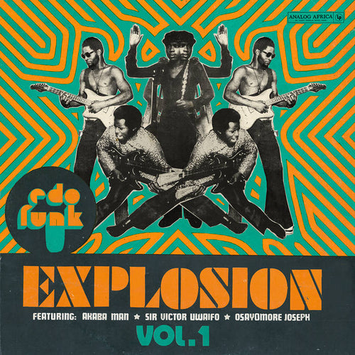 EDO FUNK EXPLOSION VOL. 1 (VARIOUS ARTISTS) VINYL (2LP GATEFOLD)