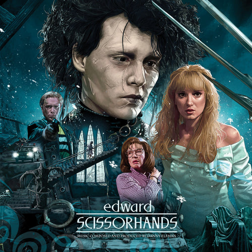 Edward Scissorhands OST (Danny Elfman) Limited 30th Anniversary Deluxe Edition 180g ‘Ice Sculpture Blue’ vinyl