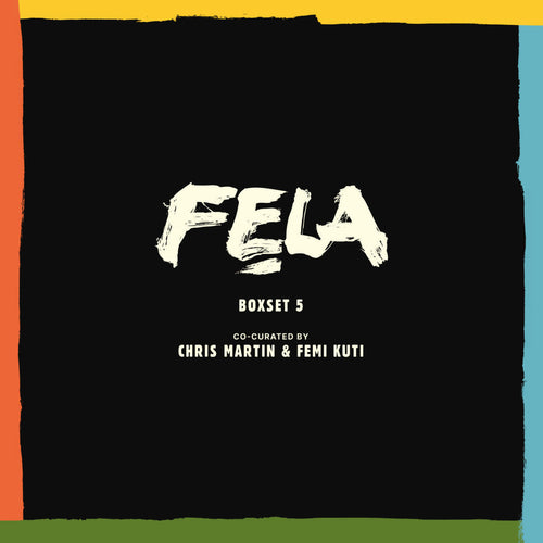 FELA KUTI - BOXSET #5 CO-CURATED BY CHRIS MARTIN & FEMI KUTI VINYL (7LP BOXSET + BOOKLET & POSTER)