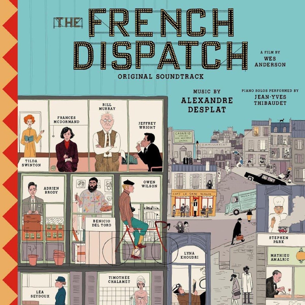 THE FRENCH DISPATCH OST (VARIOUS ARTISTS) VINYL (2LP)