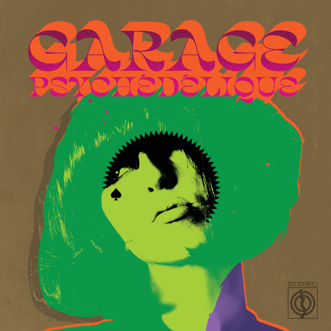 GARAGE PSYCHÉDÉLIQUE (THE BEST OF GARAGE PSYCH & PZYK ROCK 1965-2019) (VARIOUS ARTISTS) VINYL (LTD. ED. TRANSPARENT LIME 2LP)