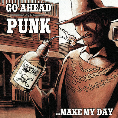 GO AHEAD PUNK...MAKE MY DAY (VARIOUS ARTISTS) VINYL (SUPER LTD. ED. 'RECORD STORE DAY' ORANGE SPLATTER)