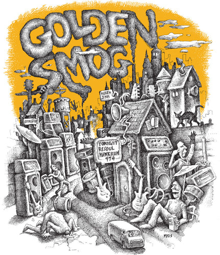 GOLDEN SMOG - ON GOLDEN SMOG VINYL (SUPER LTD. ED. 'RECORD STORE DAY' 12
