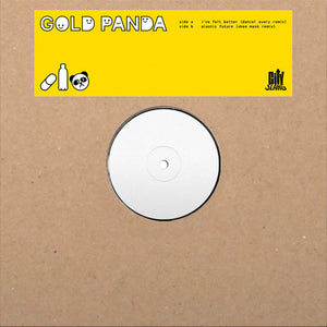 GOLD PANDA - I'VE FELT BETTER (DANIEL AVERY REMIX) / PLASTIC FUTURE (SKEE MASK REMIX) VINYL (12")