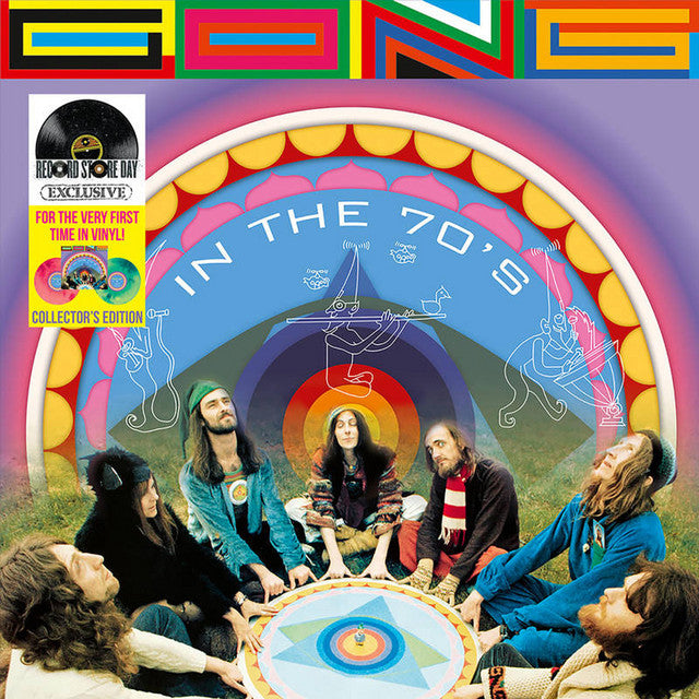 GONG - IN THE 70'S VINYL (SUPER LTD. ED. 'RECORD STORE DAY' PURPLE/PINK + BLUE/YELLOW 2LP)