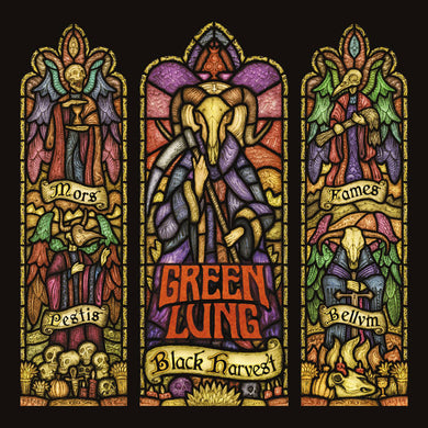 GREEN LUNG  - BLACK HARVEST VINYL RE-PRESS (LTD. ED. ORANGE GATEFOLD)