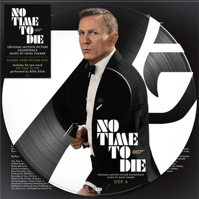 JAMES BOND NO TIME TO DIE OST (HANS ZIMMER) VINYL (SUPER LTD. ED. PICTURE DISC)