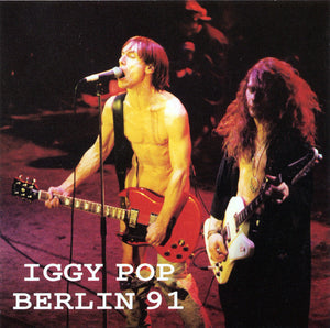IGGY POP - BERLIN 91 VINYL (SUPER LTD. ED. 'RECORD STORE DAY' AMBER / CLEAR 2LP)