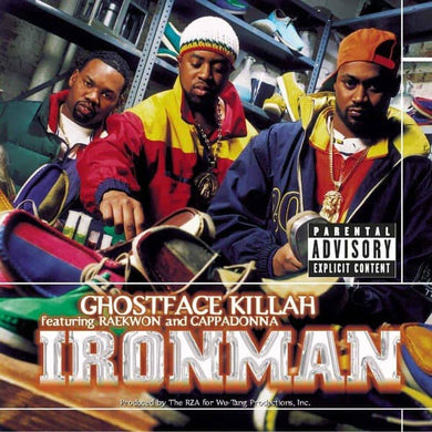 GHOSTFACE KILLAH - IRONMAN VINYL (LTD. 25TH ANN. ED. BLUE + CREAM 2LP GATEFOLD W/ O-CARD)