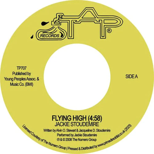 JACKIE STOUDEMIRE - FLYING HIGH / GUILTY VINYL (SUPER LTD. 'RECORD STORE DAY' ED. 7