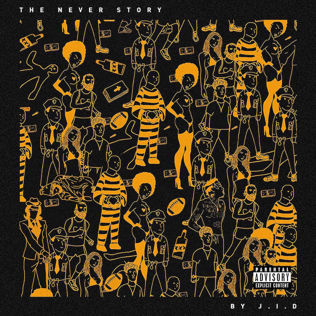 JID - THE NEVER STORY VINYL RE-ISSUE (LP)