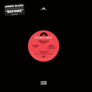 James Blake – Before limited edition vinyl