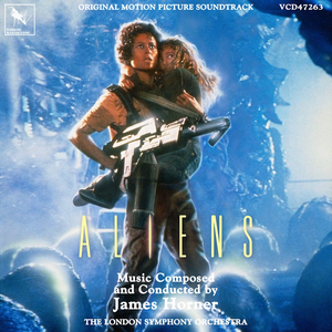 ALIENS ORIGINAL SOUNDTRACK (JAMES HORNER) (35TH ANNIVERSARY EDITION) VINYL (SUPER LTD. ED. 'RECORD STORE DAY' "ACID BLOOD" YELLOW-GREEN LP)
