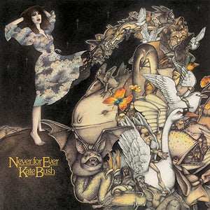 KATE BUSH - NEVER FOR EVER VINYL RE-ISSUE (180G GATEFOLD LP)