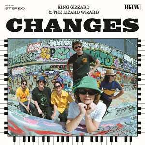 KING GIZZARD & THE LIZARD WIZARD - CHANGES VINYL (LTD. ED. PURGATORY WHITE)