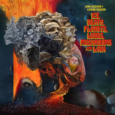 KING GIZZARD & THE LIZARD WIZARD - ICE, DEATH, PLANETS, LUNGS, MUSHROOMS AND LAVA VINYL (180G 2LP)