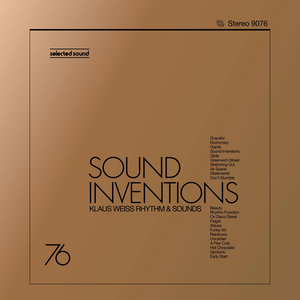 KLAUS WEISS RHYTHM AND SOUNDS - SOUND INVENTIONS VINYL RE-ISSUE (LP)