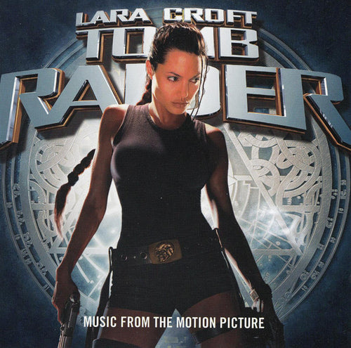 LARA CROFT TOMB RAIDER (MUSIC FROM THE MOTION PICTURE) (SUPER LTD. ED. 'RECORD STORE DAY' GOLDEN TRIANGLE SPLATTER 2LP VINYL GATEFOLD)