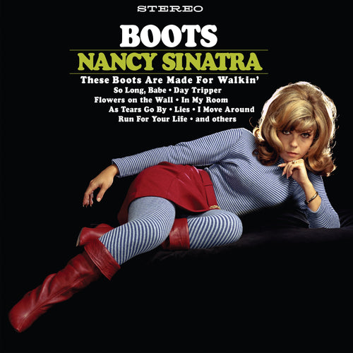 NANCY SINATRA - BOOTS VINYL (LTD. ED. CLEAR RED / METALLIC SILVER GATEFOLD + BOOKLET)