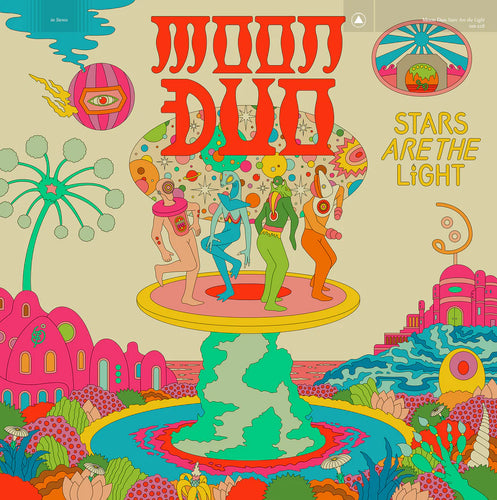 MOON DUO - STARS ARE THE LIGHT VINYL RE-ISSUE (LTD. ED. CLEAR / NEON PINK SPLATTER)